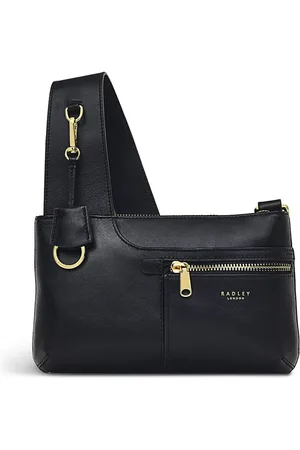 Radley London Mini Pockets Icon Zip Top Cross-Body Black BagEn