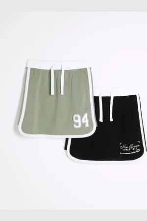 River Island Girls Runner 100% Cotton Skirts 2 Pack146152cm