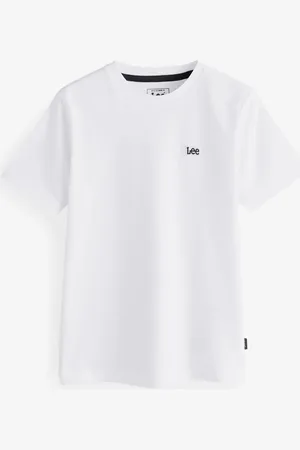 Lee Drenge Badge 100% Bomuld T-shirt8 - 9 år (128 - 134cm)