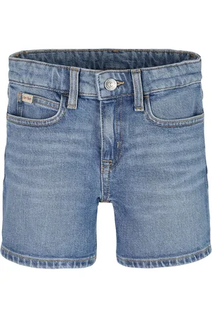Calvin Klein Mid Rise Slim Denim Shorts128134cm