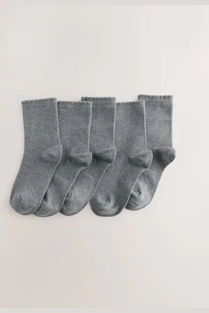Next Cotton Rich School Ankel Sokker 5 PakkeUK 6 - 8.5