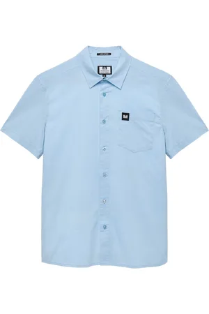 Weekend Offender Ocean Wave Borak Short Sleeve ShirtMiddel