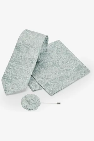 Next Tekstureret Paisley slips, Lommeklud og nålesætEN
