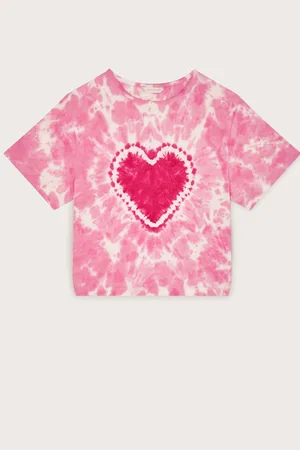 Monsoon Heart Tie Dye 100% Cotton T-Shirt146152cm
