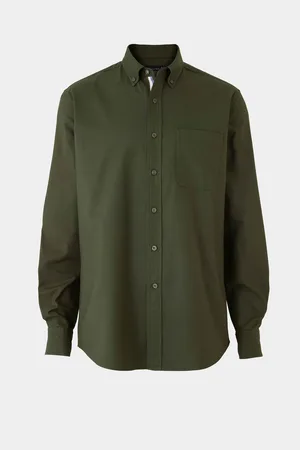 SAVILE ROW The Classic Fit Button Down Oxford Casual 100% Bomuld Skjorter3XL