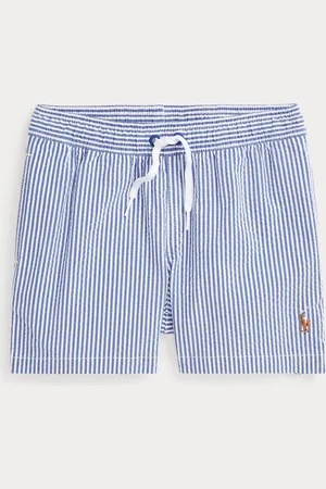 Ralph Lauren Drenge Traveler Stræk Seersucker Badeshorts10 år (140cm)
