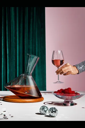 NUDE Balance Decanter and Terroir Wine Glasses Gift Seten