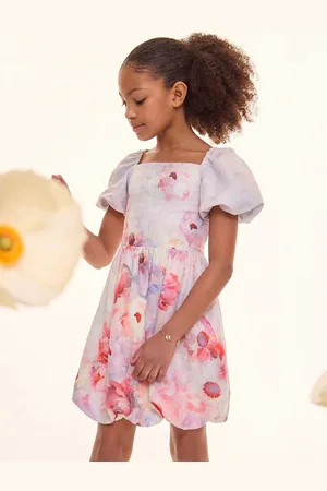Lipsy London Puffball Jacquard Occasion Dress (5-16yrs)116122cm