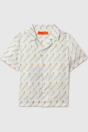 Reiss McLaren F1 Monte Carlo Cuban Collar Shirt5 - 6 år (110 - 116cm)