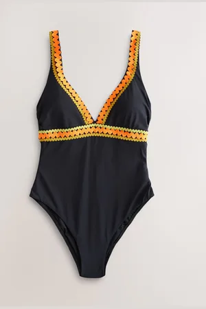 Next Ric Rac Trim Plunge Tummy Control Swimsuit40