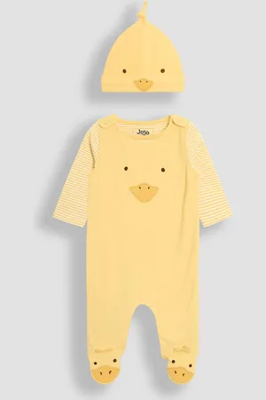 JoJo Maman Bébé Footed Dungarees Set 3 Piece50cm