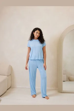 Chelsea Peers Pointelle lang pyjamassæt36