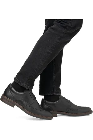 Rieker Mens Brogue Brown Shoes