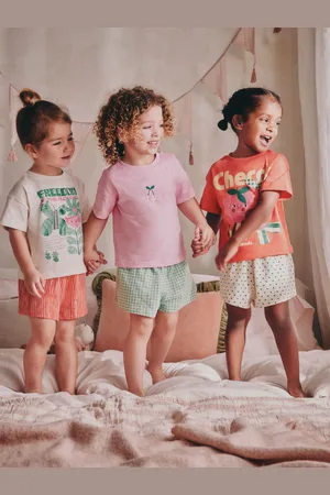 Next 100% Cotton Short Pyjamas 3 Pakke (9mdr.-12år)9298cm