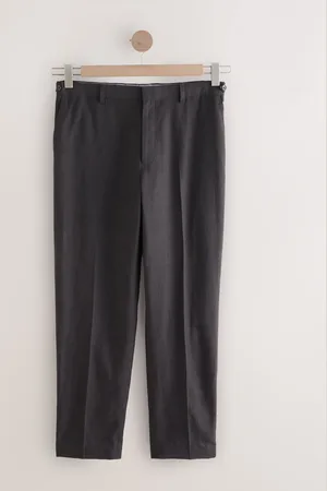Next Slim Fit Linen Texture Suit Trousers30l