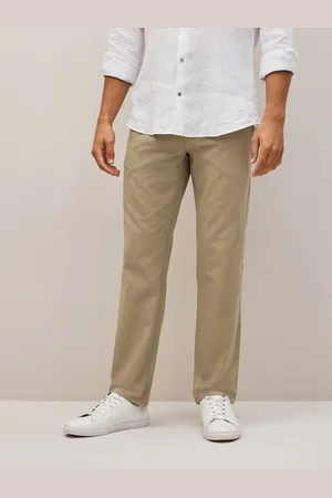 Next Lige pasform 100% Bomuld Chino-bukser32B x 29L (UK 32 S)