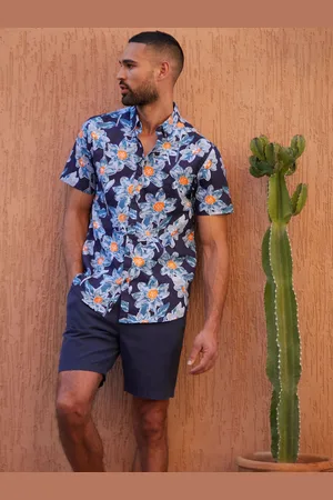Threadbare Print Short Sleeve ShirtS