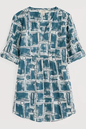 Seasalt Cornwall Op Art 100% Organic Cotton Tunic Top36