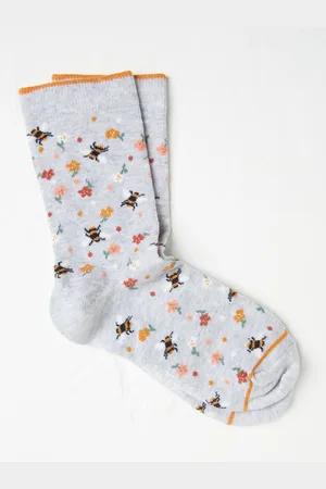 Fat Face FatFace Bee Floral SocksEn