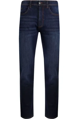 Weird Fish Edward Straight Comfort Stræk Denim Jeans38