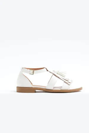River Island Tassle Open Loaferseu42