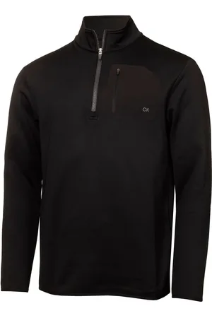 Calvin Klein Delta Kvart Zip SweatshirtL
