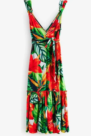 Next Ruffle Sleeve Maxi Dress40