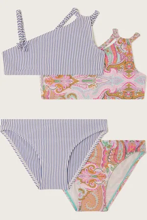 Monsoon Paisley Strike Bikini Set 2 Pack11 - 12 år (146 - 152cm)