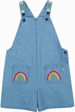 Frugi Blue Hazel Denim 100% Organic Cotton Dungarees98104cm