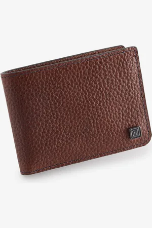 Next N Logo Grainy Leather WalletEn