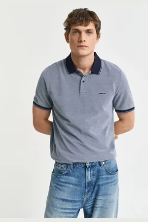 GANT Kortærmet Oxford Pique Polo-skjorterxxxlarge