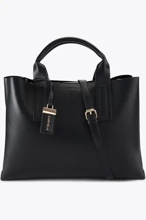 Carvela Luna Midi Black Tote Bagen