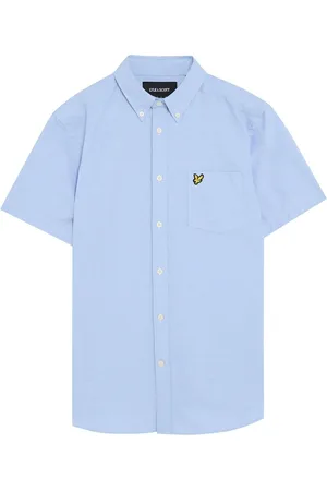 Lyle & Scott Kortærmet Lightweight Slub Oxford SkjorterX-Large