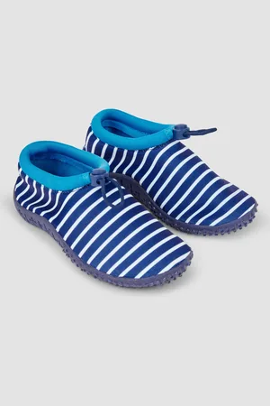 JoJo Maman Bébé Stripe Print Beach & Swim Shoes