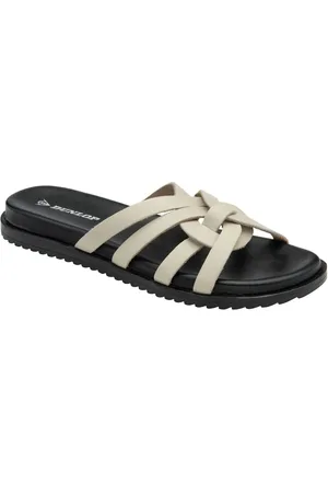 Dunlop Leather Multi Strap Mules Sandalseu37