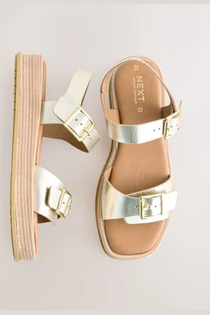 Next Forever Comfort Double Buckle Flatform-sandler4
