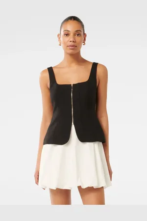 Forever New Collins Tank Top med lynlås42