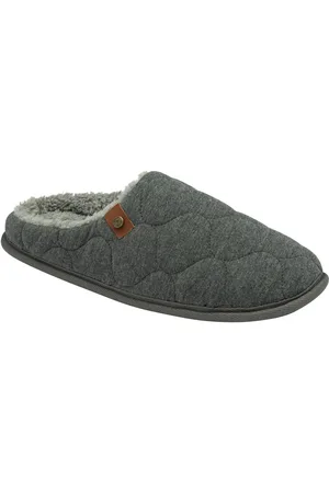 Dunlop Herre quiltede Mule hjemmesko