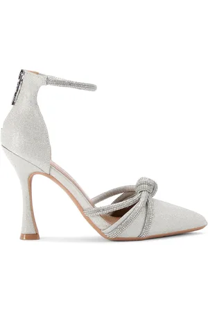 Kurt Geiger Silver Chrome AVA2 Shoes