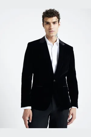 River Island SB1 Velvet Tux Jacket38 R