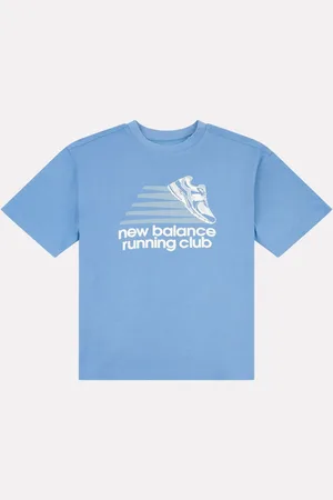 New Balance Kids Running Club 100% Cotton T-Shirt166168cm