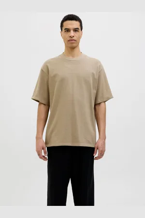 JACK & JONES 100% Cotton Combed Jersey Crew Neck T-ShirtSmall