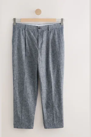 Next Slim Fit Hør Blend Habitbukser34s