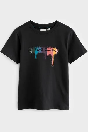 Paul Smith Boys Short Sleeve Iconic Print 100% Cotton T-Shirt8 - 9 år (128 - 134cm)