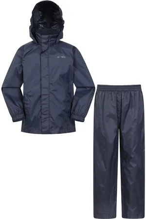 Mountain Warehouse Kids Pakka Vandtæt Jakke Og Overtræksbukser Sæt3 - 4 år (98 - 104cm)