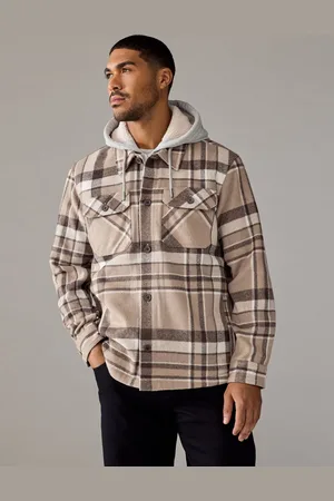 Next Check Hooded Borg Lined ShacketXL