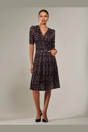 Jolie Moi Mesh Half Sleeve Midaxi Dress42