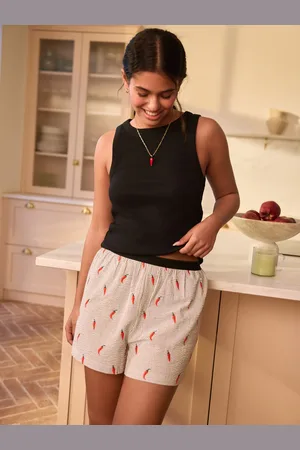 Next Rib Vest Woven Short Set Pyjamas40