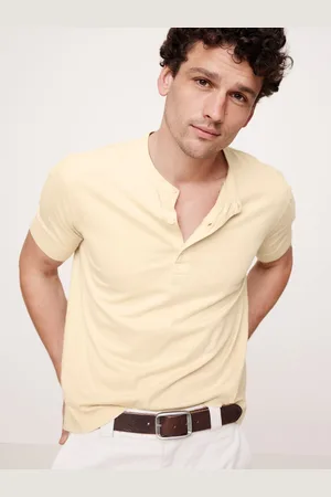 Banana Republic Slim Soft Wash Henley T-Shirtlarge