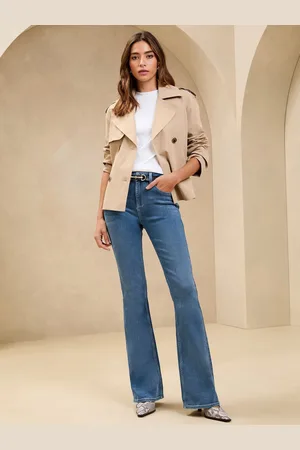 Lipsy London Mid Rise Flare Jeans46